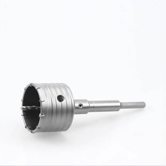 Hollow Drill Bit:Hex Adaptor M22x160mm 80mm Hollow Drill Bit Set 